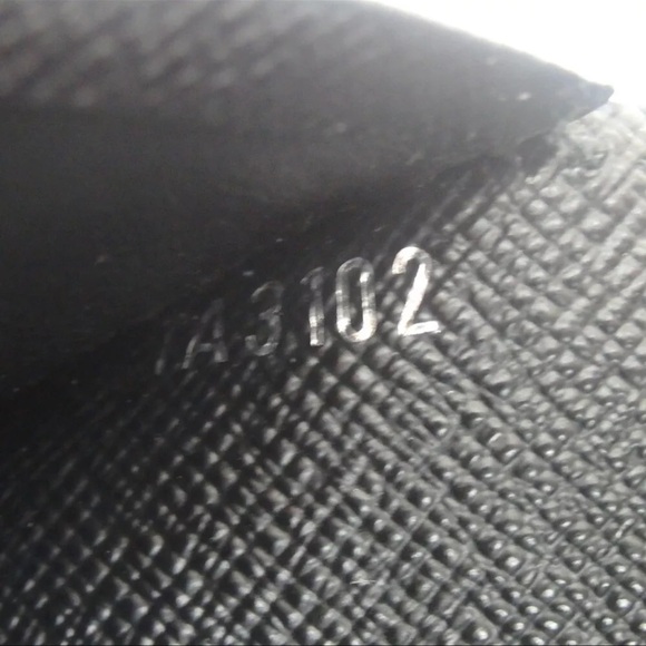 AUTH LOUIS VUITTON Damier Graphite Brazza Portefeuille Wallet - Picture 9 of 9